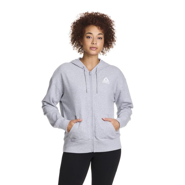 Reebok Women's Foundation Zip Front Hoodie