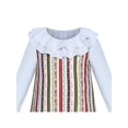thumbnail image 4 of Robe Fille Col Blanc Rentrée Scolaire Coton Décontractée 6 Ans, 4 of 6
