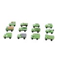 thumbnail image 2 of Toy Car Model, Washable Tasteless Mini Cute Educational Portable Waterproof Durable 12 Different Types Toy Cars  For Children For Toys For Birthday Gift, 2 of 8