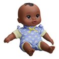 thumbnail image 1 of Mini poupée bébé douce, 8", afro-américaine, 1 of 2
