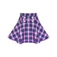 thumbnail image 1 of Jupe Fille Tartan Violet Uniforme Scolaire Extensible 13-14 Ans, 1 of 5