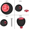 thumbnail image 4 of Boutons de Bascule de Moulinet de Pêche en Alliage d'Aluminium, Poignée de Moulinet de Pêche, Pièces de Rechange pour Outils de Lancer d'Appâts [Rouge], 4 of 9