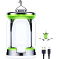thumbnail image 1 of Lanterne de Camping Rechargeable avec 7 Modes d'Éclairage, 60 LEDs Ultra Lumineuses, Autonomie de 10+ Heures, 1 of 8