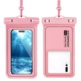 thumbnail image 2 of Birdeem Waterproof Phone Pouch,Universal 7X3.5 Inch Touchscreen Dry Bag Case with Lanyard,Submersible Protector for Swimming Hiking Kayaking Floating Protection, 2 of 9