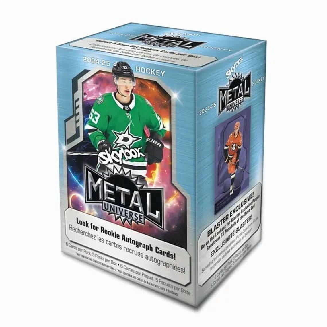2024-25 Upper Deck Skybox Metal Universe Hockey Trading Cards Blaster Box