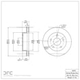 thumbnail image 4 of Dynamic Friction Company Front Disc Brake Rotor 600-40092 (1), 4 of 4