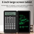 thumbnail image 4 of Calculatrice Scientifique avec Tableau d'Écriture Effaçable 240 Fonctions Écran LCD 2 Lignes Pliable Mathématiques Financières, 4 of 8