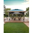 thumbnail image 4 of COZONY Pavillon Extérieur 12'x12 Pieds, Pavillon de Terrasse avec Imperméabilité, Protection UV, Tente Portative, 4 of 6