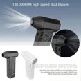 thumbnail image 2 of Electric Duster,130,000RPM Mini Jet Dry Blower,Cordless Super Jet Dry Blower, Held Powerful Hand T Fan,Handheld Portable J6F3, 2 of 8