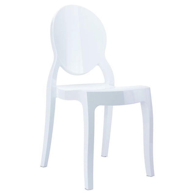Compamia Siesta Baby Elizabeth Chair in Glossy White