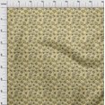 thumbnail image 4 of oneOone Silk Tabby Yellow Fabric Tropical Craft Projects Decor Fabric Printed By The Yard 42 Inch Wide, 4 of 4