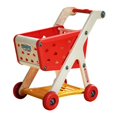 thumbnail image 3 of Chariot de Courses Jouet Supermarché Chariot à Main Jouet pour 3 Ans et Plus Bébé Préscolaire Rouge, 3 of 9