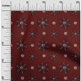thumbnail image 1 of oneOone Cotton Poplin Fabric Floral Block Print Fabric By Yard 56 Inch Wide, 1 of 4