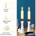 thumbnail image 3 of 7 Inch Taper Candle Candle Sticks, 4PCS Pillar Candles Handmade Unscenteds Candlesticks for Festive, Party, Spell, Wedding, Home Decor, 3 of 6