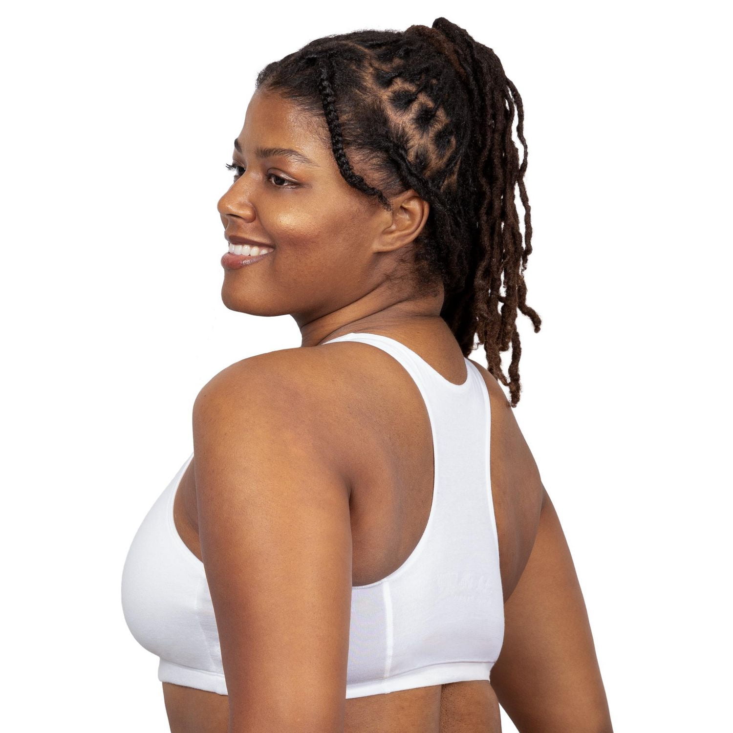 Fruit of the Loom Women's Tank Style Racerback Cotton Sports Bra
