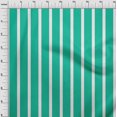 thumbnail image 4 of oneOone Polyester Spandex Sea Green Fabric Stripes Craft Projects Decor Fabric Printed By The Yard 56 Inch Wide, 4 of 4
