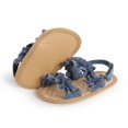 thumbnail image 4 of Baby Girls Summer Sandals Anti-Slip Soft Sole Ruffle Flat Shoes, 4 of 5