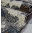 thumbnail image 4 of Ladole Rugs Brampton Super Soft Micro Polyester Area Rug Carpet in Grey-Ivory (5'3" x 7'6", 160cm x 230cm), 4 of 4