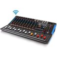 thumbnail image 1 of Pyle PMXU128BT 12 Channel Bluetooth DJ Studio Audio Sound Board Mixer System, 1 of 7