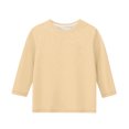 thumbnail image 3 of Posijego Garçons Filles T-Shirt à Manches 3/4 Imprimé Col Rond T-Shirts d'Été Hauts Décontractés pour Enfants, 3 of 4