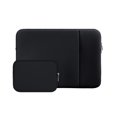 thumbnail image 1 of CUITING 14 Inch Laptop Sleeve Protective Case Soft Fluffy Lining Cover Carrying Bag with Front Pocket & Accessories Pouch Compatible with 14” Notebook Computer Chromebook(Gray Upgraded Ve, 1 of 6