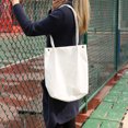 thumbnail image 4 of Sacs Fourre-Tout en Velours Côtelé pour Femmes, Sac à Bandoulière Léger Réutilisable, Grands Sacs Fourre-Tout, Sacs de Magasinage Rétro Décontractés, Sacs à Main avec Sangle Renforcée, Blanc, 4 of 8