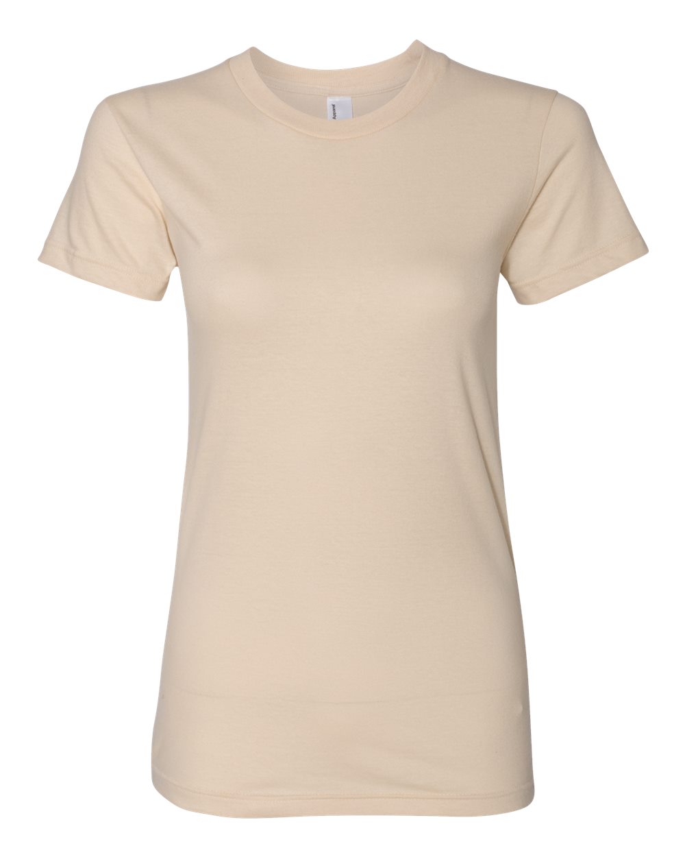 T-Shirt en Jersey Fin pour Femmes, TG, Crème
