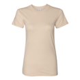 thumbnail image 1 of Women’s Fine Jersey Tee, XL, Creme, 1 of 2