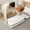 Clear#1, variant on pstuiky Foldable Storage Bag Under Bed Storage Box, Odorless & Moisture-Proof Eva Translucent for Visibility Zippered Compartment for Pillows, Blankets, Coats