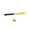 thumbnail image 2 of bedienty Soft Baseball Bat For Kids Skill Development Lightweight Foam Bat Practice Hitting Baseball Practice Gift Boys Girls Yellow 54cm, 2 of 6