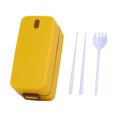 thumbnail image 2 of RKSTN Bento Box Bento Box, Plastic Double Layer Lunch Box, Microwave Oven Special Lunch Box, Separated And Sealed Picnic Box Bento Box, 2 of 2