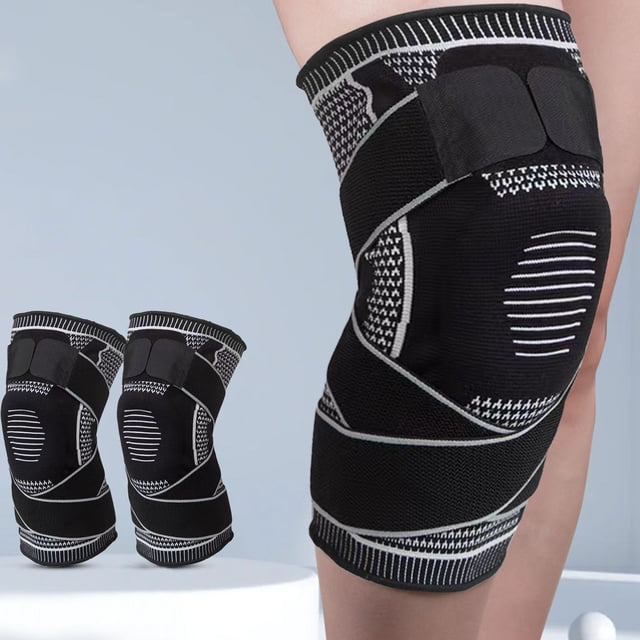 20 Compression Knee Support Brace for Athletic Training Sports and Fitness Activities Unisex Design