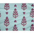 thumbnail image 4 of oneOone Polyester Lycra Fabric Leaves & Paisley Block Decor Fabric Printed BTY 56 Inch Wide, 4 of 4