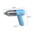 thumbnail image 4 of Iumwxz Smart Home Appliances Handheld Rechargeable Cleaner Car Rechargeable Cleaner Portable Rechargeable Cleaner Dry/Wet Handheld Rechargeable Cleaner Home Car Purpose Sm Blue Plastic Clearance, 4 of 8