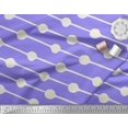 thumbnail image 3 of Soimoi polyester Crepe Fabric Dot & Snow Flakes Floral Printed Fabric 1 Yard 42 Inch Wide, 3 of 5