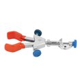 thumbnail image 1 of Clamp de Fiole Chimique, Double Régulateur 304 Pince de Condensateur en Acier Inoxydable Haute Dureté pour, 1 of 8