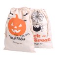 thumbnail image 3 of Aspire Halloween Large Drawstring Bags, Wholesale Canvas Storage Bag Halloween Decorations, 3 of 8