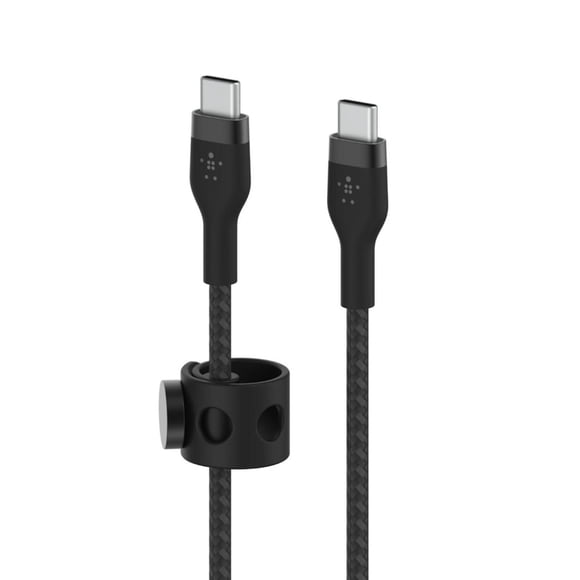 Belkin BOOSTCHARGE PRO Flex USB-C to USB-C Cable 6ft Black