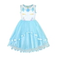 thumbnail image 1 of Girls Dress Unicorn Pageant Holiday Blue Tutu Princess 8 Years, 1 of 6