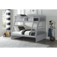 thumbnail image 2 of Lexicon Orion Transitional Wood Twin over Full Bunk Bed in Gray, 2 of 4