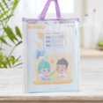 thumbnail image 4 of A3 Transparent Document Bag,Thick Plastic File Storage Tote with Handle for Art Paper Exam Test Sheets,Large Capacity Organizer Pouch,SouMaox, 4 of 7