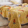 thumbnail image 3 of Summer Air Conditioner Quilt Machine Washable Soft Breathable Portable Air Conditioner Blanket Summer Comforter Happy Radish 180x200cm, 3 of 3