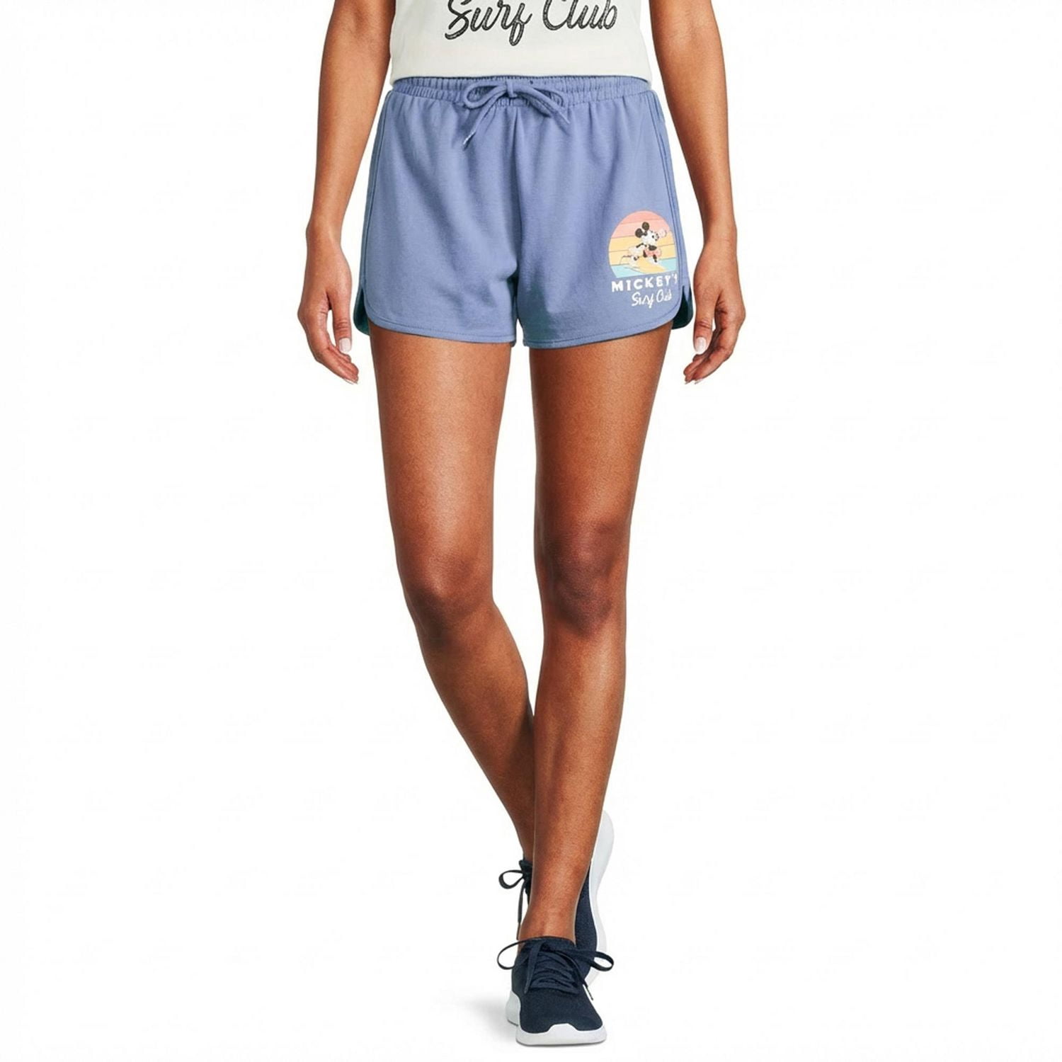 Short à ourlet coupe dauphin Mickey et ses amis Disney pour femmes