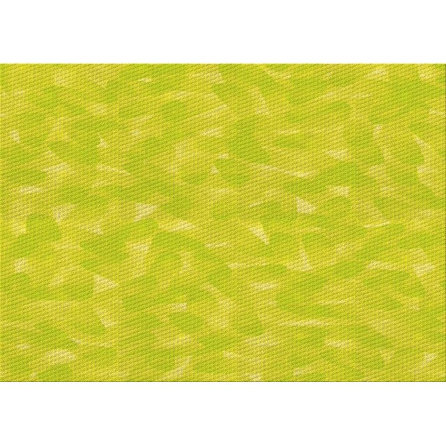 Ahgly Company Machine Washable Indoor Rectangle Transitional Canary Yellow Area Rugs, 7' x 9'