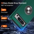 thumbnail image 2 of KOMI for Google Pixel 8 Pro Case, Slim Tough Rugged Shockproof Protective Pixel 8 Pro Phone Case with Metal Ring Kickstand for Google 8 Pro Case, Green, 2 of 5