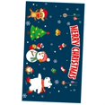 thumbnail image 2 of pitrice Christmas Wall Sticker Santa Claus Snowmen Wall Decal Waterproofing Window Shop Glass PVC Wall Tattoo, 2 of 7