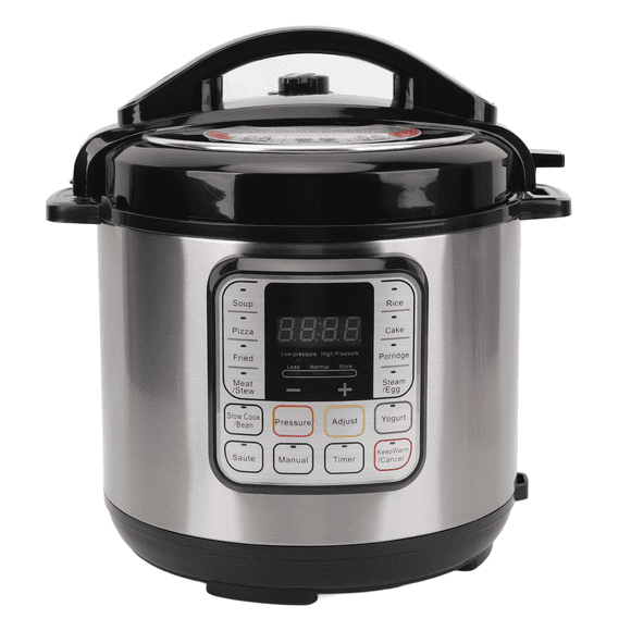 Autocuiseur Électrique de 6,5 Pintes, Mijoteuse Multifonction 16-en-1, Cuiseur à Riz, Poêle à Sauté, Marmite à Soupe, Cuiseur à Oeufs, Réchaud, Cuisson Préréglée