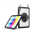 thumbnail image 1 of Case for iPad (A16) 11th Generation 11 Inch 2025, iPad 10th Generation 10.9 inch 2022 with Screen Protector, Foldable Stand, Pen Holder, Heavy Duty Shockproof Rugged Protective Cover, 1 of 6