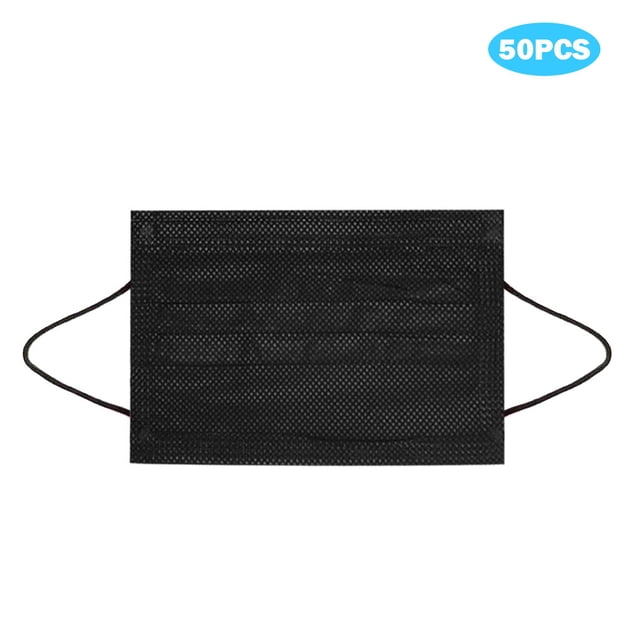 VONKY Kids Disposable Face Mask Non-woven Fabric Hygiene Dust Masks with Elastic Ear Loops 50pcs