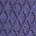 thumbnail image 1 of Ahgly Company Tapis d'Intérieur Lavable à la Machine, Carré, Transitionnel, Bleu, Tapis de Zone, 8 Pieds Carré, 1 of 7